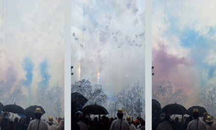 Spagna. Valencia. Fallas 2025. In attesa del Mascletà