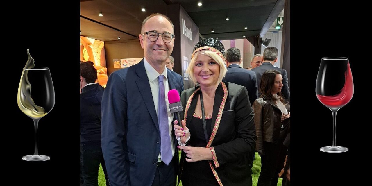 Verona. Vinitaly 2025. Intervista a Federico Caner, Assessore al Turismo della Regione del Veneto