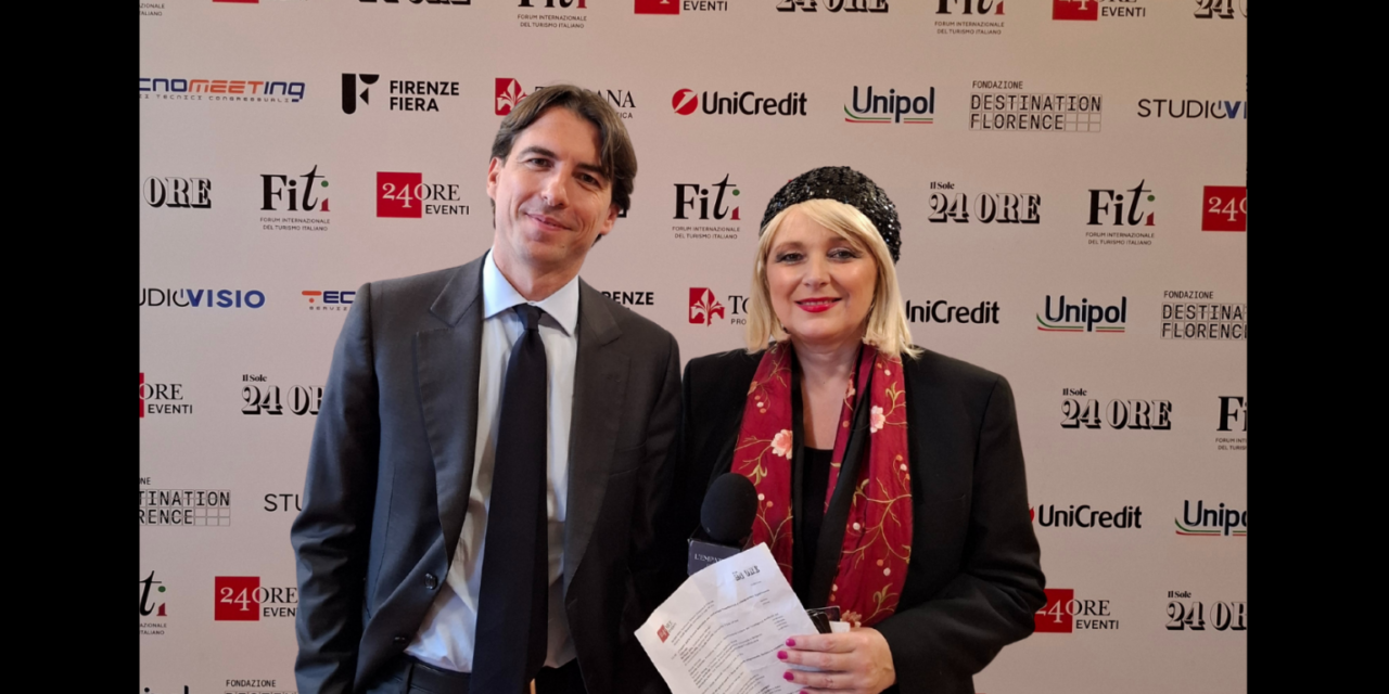 Firenze. Forum del Turismo Italiano 2025. Intervista a Alessandro Onorato