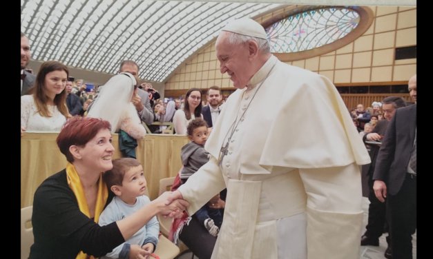 Porto Viro (Rovigo). Il piccolo Mattia Pasotto e la mamma hanno incontrato Papa Francesco
