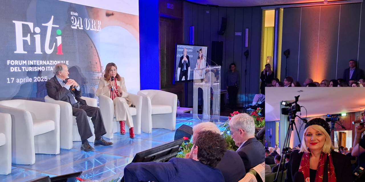 Firenze. Forum del Turismo Italiano 2025, con Fabio Tamburini e Daniela Santanchè