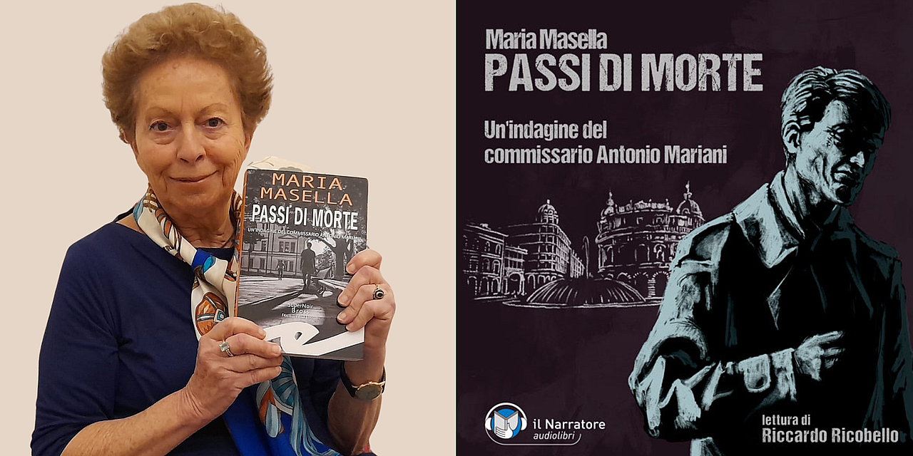 Uscito in audiolibro “Passi di morte” di Maria Masella
