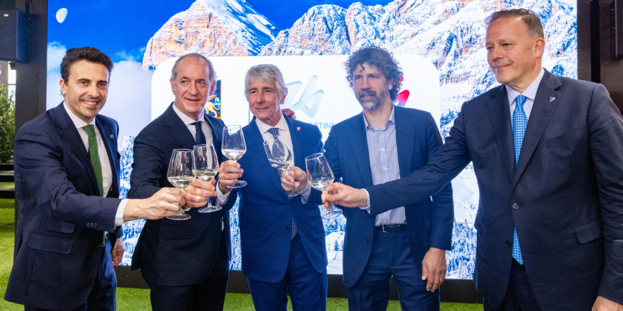 Vinitaly, il Presidente Zaia ha incontrato il Ministro per lo Sport Abodi