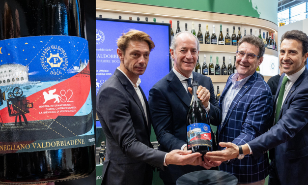 A Vinitaly l’etichetta del Prosecco Docg dell’82^ Mostra del Cinema di Venezia