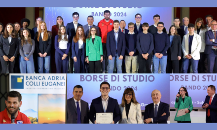 Rovigo, Padova, Venezia. Banca Adria Colli Euganei punta sui giovani e premia 39 bravissimi