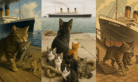 Jenny, la gatta del Titanic che previde il disastro e salvò una vita umana