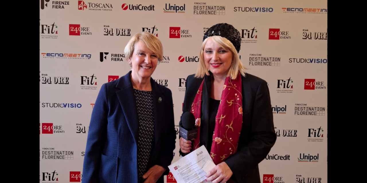 Firenze. Forum del Turismo Italiano 2025. Intervista a Roberta Alverà