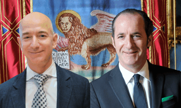 Venezia. Nozze Bezos, Zaia: “Donazione triplicata, segno di amore autentico per la città. Ci auguriamo sia solo l’inizio. Welcome in Venice, Jeff”