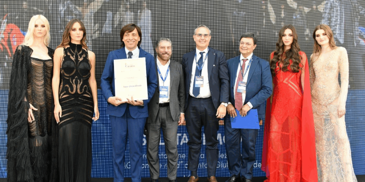Roma. Anton Giulio Grande viene insignito del titolo di Cavaliere al Merito dell’Imprenditoria Italiana