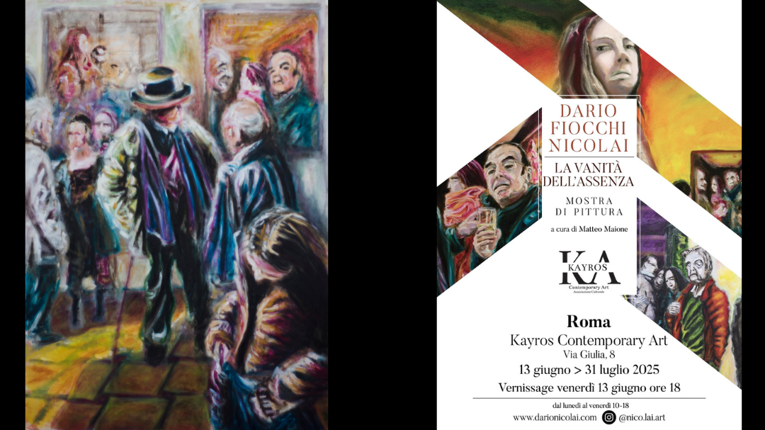 Roma. La mostra di pittura di Dario Fiocchi Nicolai: “La Vanità dell’Assenza”