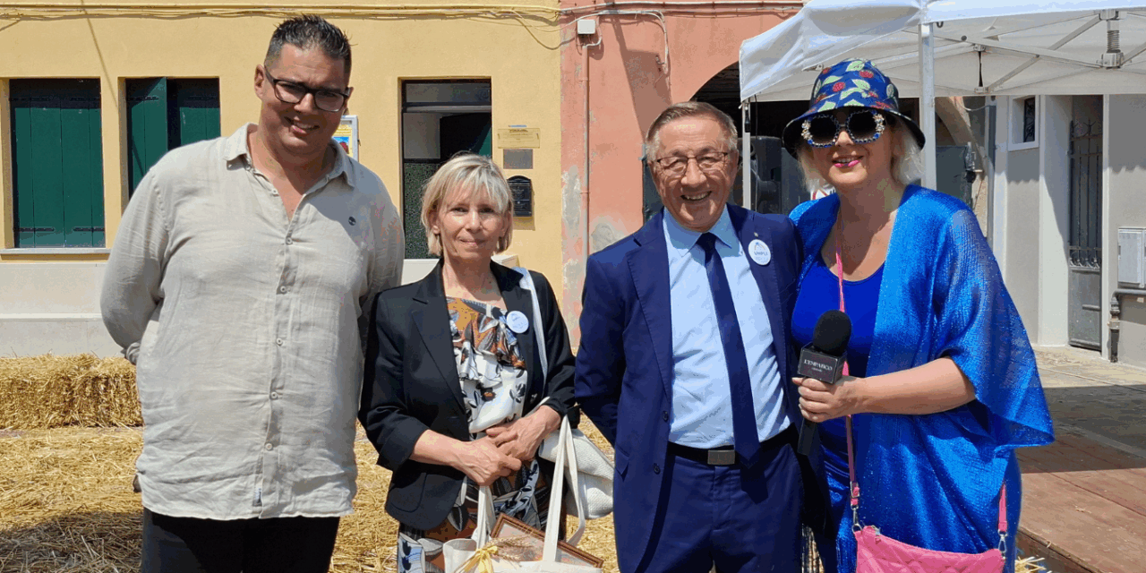 Loreo. Sagra del Pane 2025. Diego Siviero, Antonella Ferro, Rino Furlan