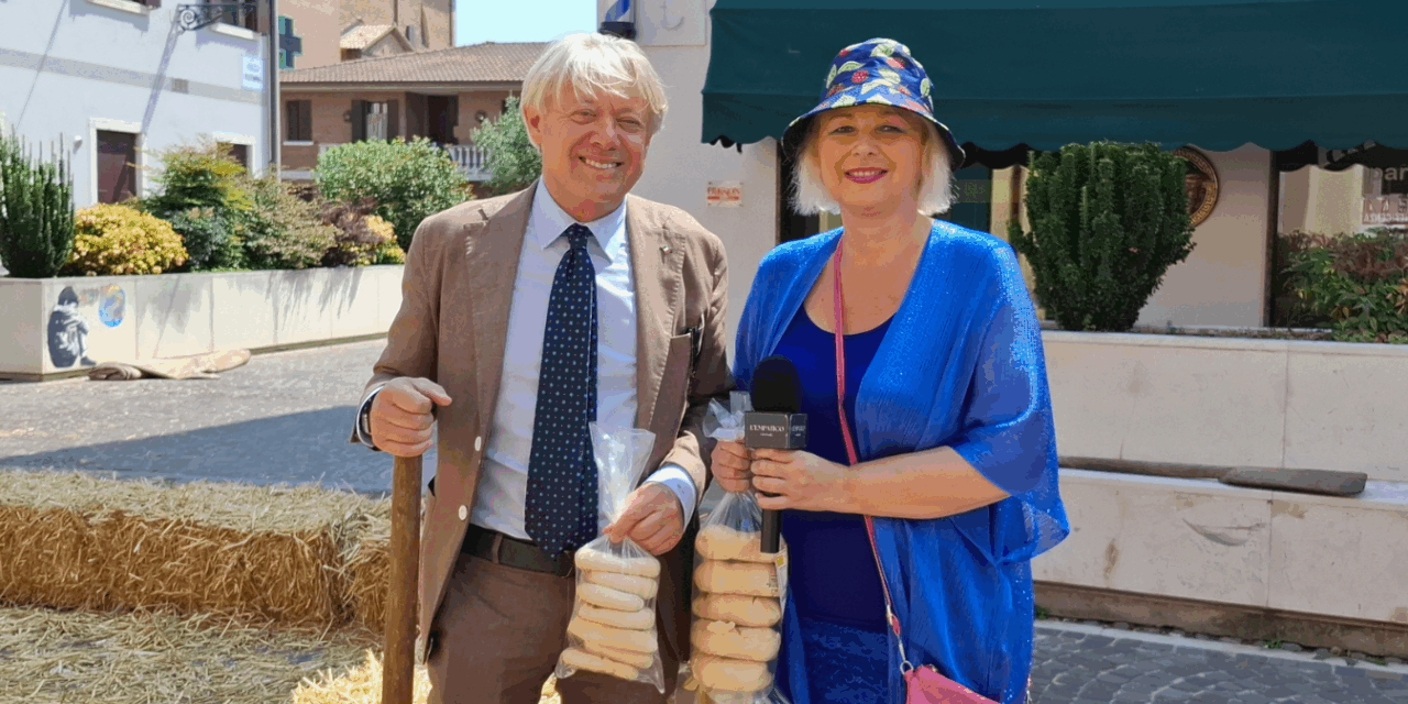 Loreo. Sagra del Pane 2025. Il senatore della Repubblica Bartolomeo Amidei
