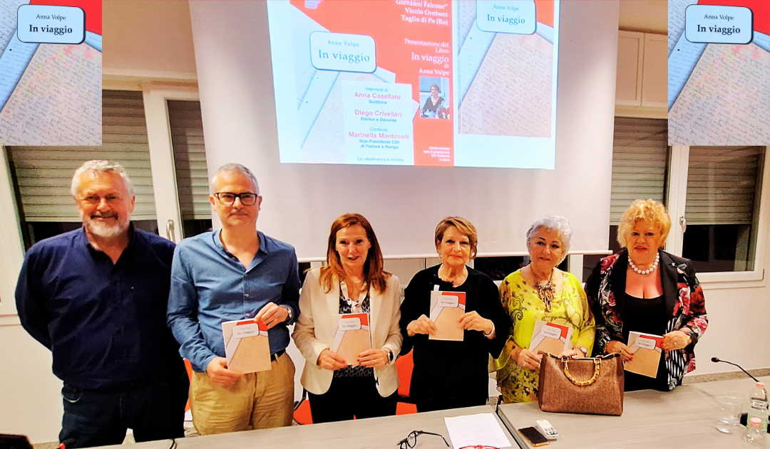 Taglio di Po. Presentazione del libro “In viaggio” di Anna Volpe