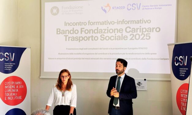 Padova e Rovigo. Dalla Fondazione Cariparo 665mila euro per l’acquisto di 20 nuovi mezzi attrezzati