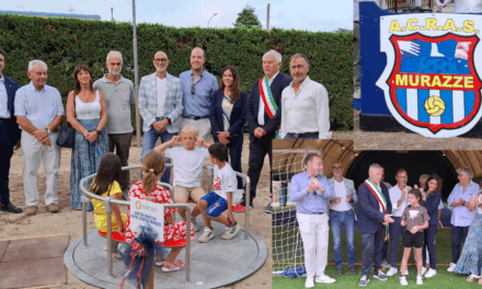 Porto Viro. Centro Sportivo Murazze. Inaugurazione del parco giochi attrezzato anche per diversamente abili