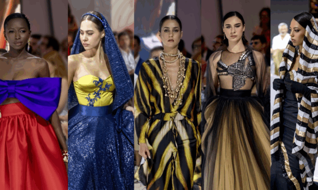 Rome Fashion Show. Sfilata di Gabriele Fiorucci Bucciarelli. Echi di collezioni passate iconiche e mix di nuova identità per festeggiare i 10 anni del brand