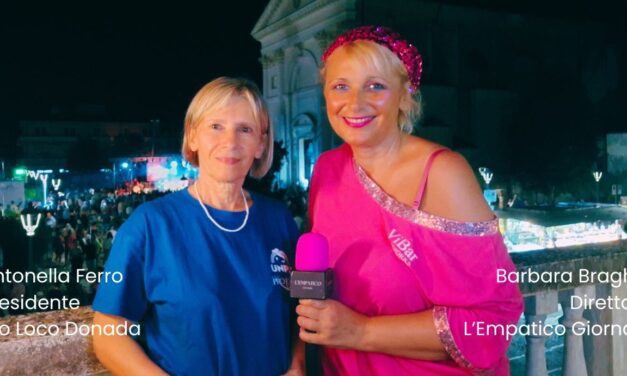 Porto Viro. Agosto Donadese 2025. Serata di Ferragosto. Antonella Ferro, Presidente Pro Loco Donada