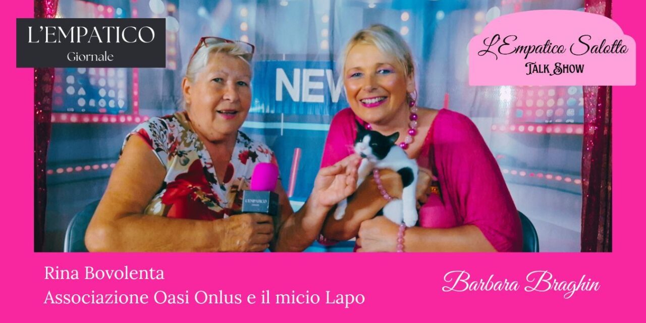 Porto Viro. L’Empatico Salotto con Rina Bovolenta e il micio Lapo a “Sa ghe in Piasa al Marti?”