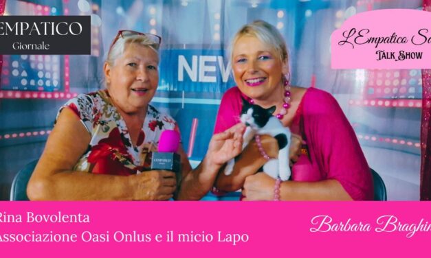 Porto Viro. L’Empatico Salotto con Rina Bovolenta e il micio Lapo a “Sa ghe in Piasa al Marti?”