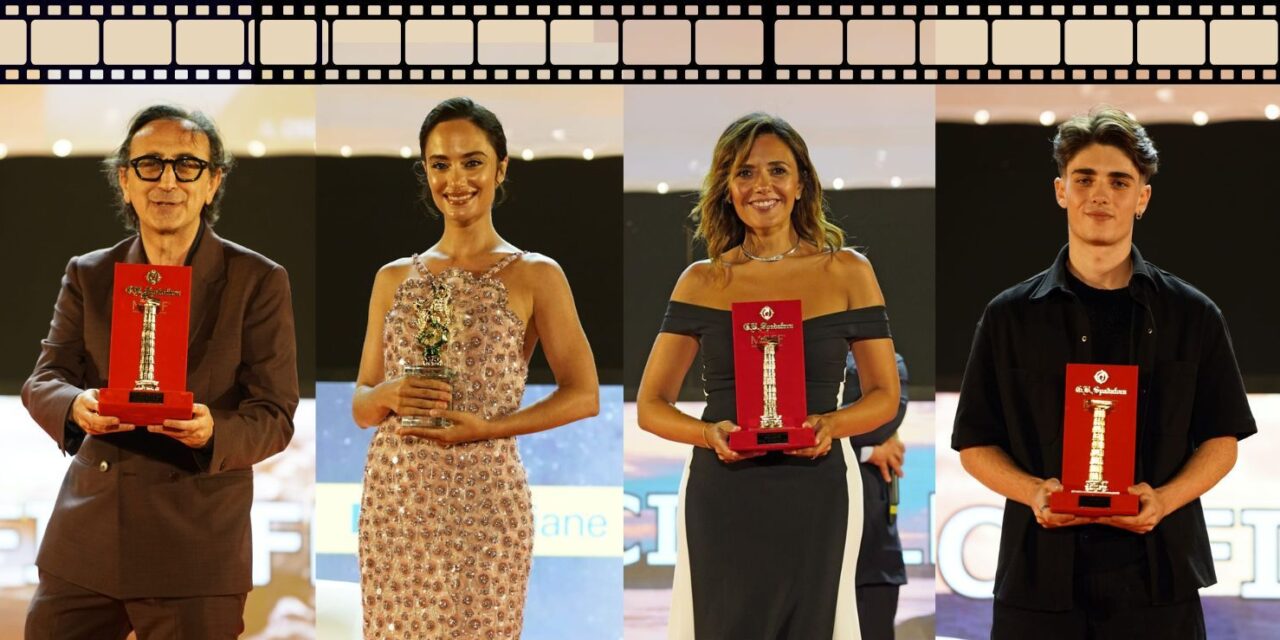 Soverato (Catanzaro). Si è concluso il Magna Graecia Film Festival con le premiazioni e la Colonna d’Oro a Serena Rossi