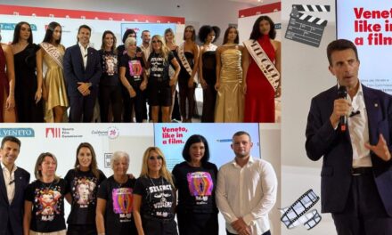 Venezia. Mostra del Cinema 2025. Mostra del Cinema. Lo spazio della Regione del Veneto ospita Jo Squillo e Francesca Carollo con Wall of Dolls. Corazzari: “Nessuna giustificazione culturale per il femminicidio”