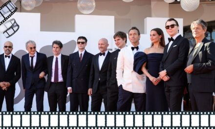 Venezia. Mostra del Cinema 2025. Film “Le mage du Kremlin”. Il red carpet della delegazione del film