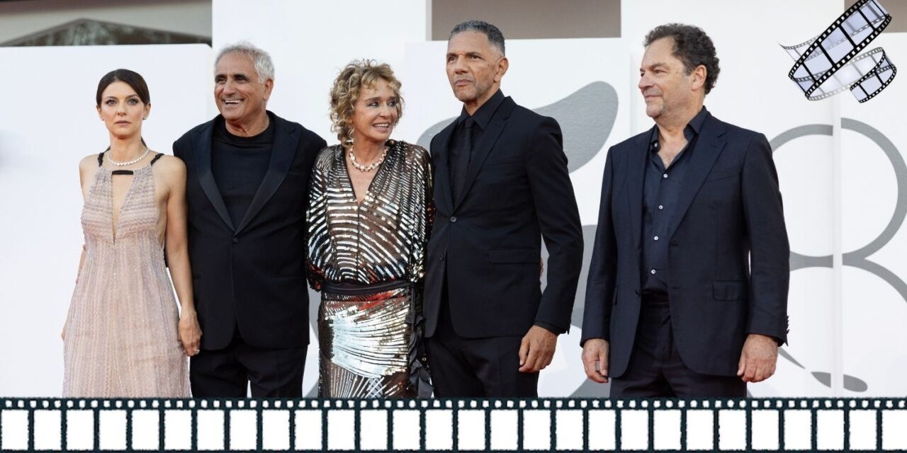 Venezia. Mostra del Cinema 2025. Film “Elisa”. Il red carpet della delegazione del film