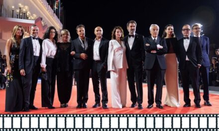 Venezia. Mostra del Cinema 2025. Film “Portobello”. Il red carpet della delegazione