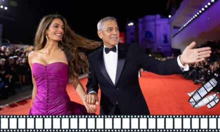 Venezia. Mostra del Cinema 2025. Film “Jay Kelly”. Ecco il red carpet di George e Amal Clooney