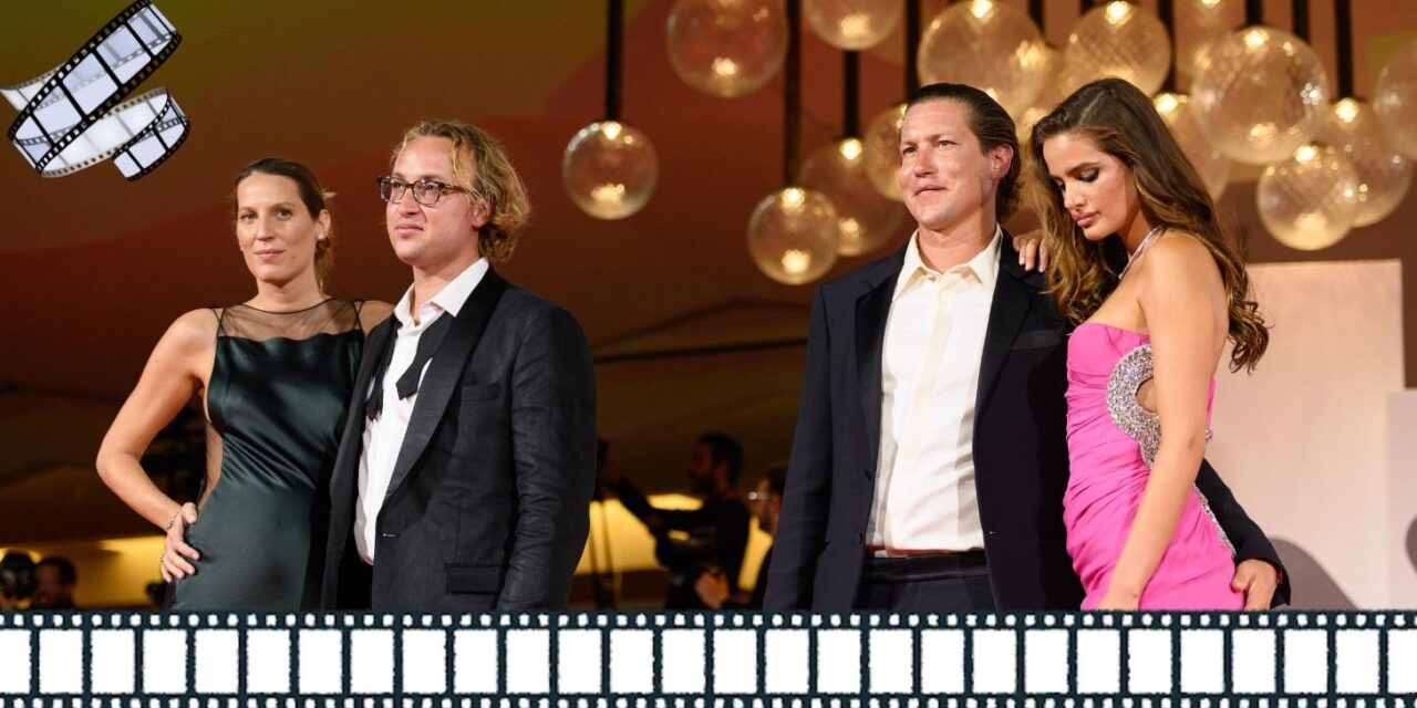 Venezia. Mostra del Cinema 2025. Film “In the hand of Dante”. Il red carpet della delegazione