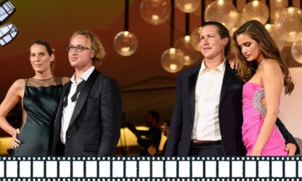 Venezia. Mostra del Cinema 2025. Film “In the hand of Dante”. Il red carpet della delegazione