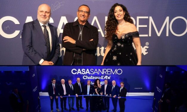 Sanremo. Su il sipario a Casa Sanremo, il taglio del nastro alla presenza di Carlo Conti