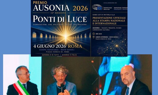 Premio Ausonia 2026. Presentazione dell’evento: dal 9 all’11 luglio a Cariati, al centro della cultura
